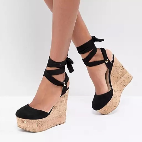 ASOS TATE High Wedges sandal - Picture 4 of 8